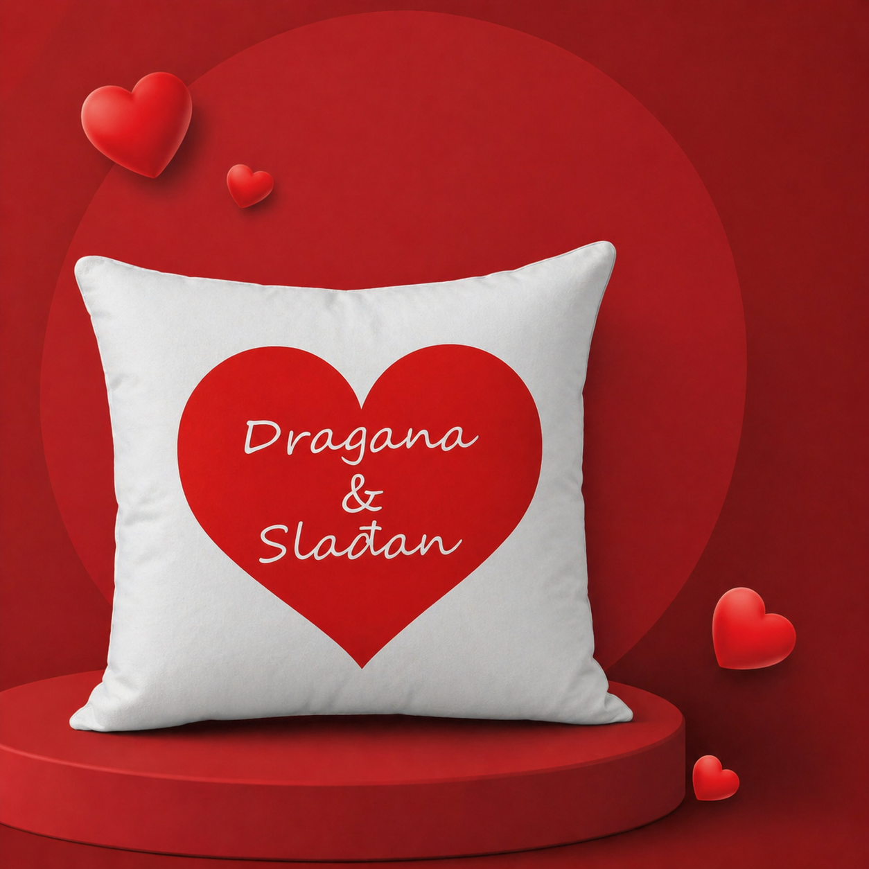 Jastuk sa imenima u srcu — Dragana i Slađan